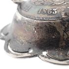 Image 6 of Silver ashtray made of a coin, circa early 20th century