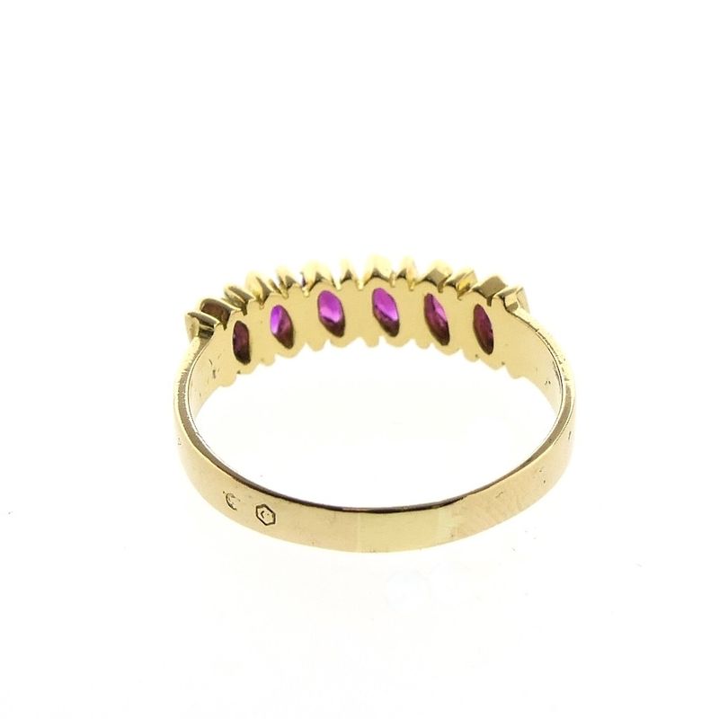 Image 7 of 18 carat gold ring with spinel