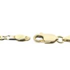 Image 3 of Two-tone gold navy link necklace | 51.5 cm