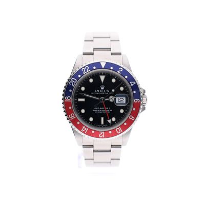 Afbeelding 1 van Rolex GMT-Master II 'Pepsi' 16710; Automatisch Heren Horloge