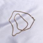 Image 7 of Gold twisted necklace | 42.5 cm