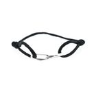 Image 1 of Forever Knots® Black Satin Bracelet with Silver Link