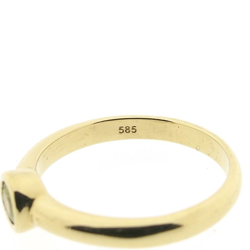 Image 6 of Gold ring with Peridot