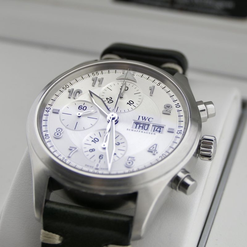 Image 6 of IWC Pilot Spitfire Chronograph; Automatic men's watch