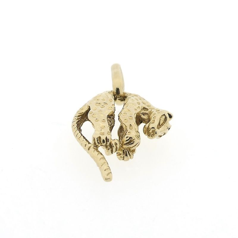 Image 3 of 18 carat gold panther pendant