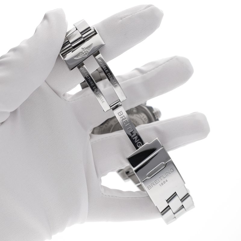 Image 18 of Breitling Super Avenger 'Blue' A13370; Chronograph men's watch