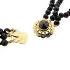 Image 6 of Antique glass bead necklace with gold clasp