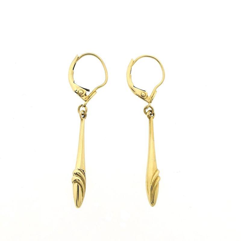 Image 5 of Vintage gold earrings
