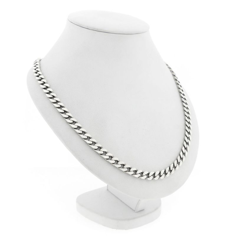 Image 3 of Robust Silver Gourmet Link Chain