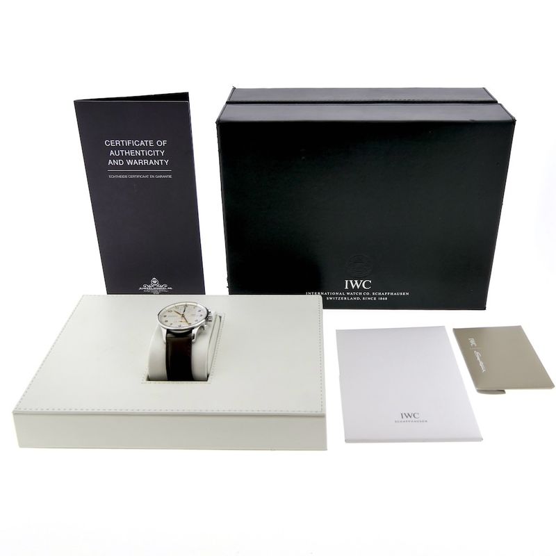 Image 21 of IWC Portuguese IW371445; Automatic chronograph men's watch