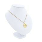 Image 4 of Gold zodiac sign pendant; Pisces