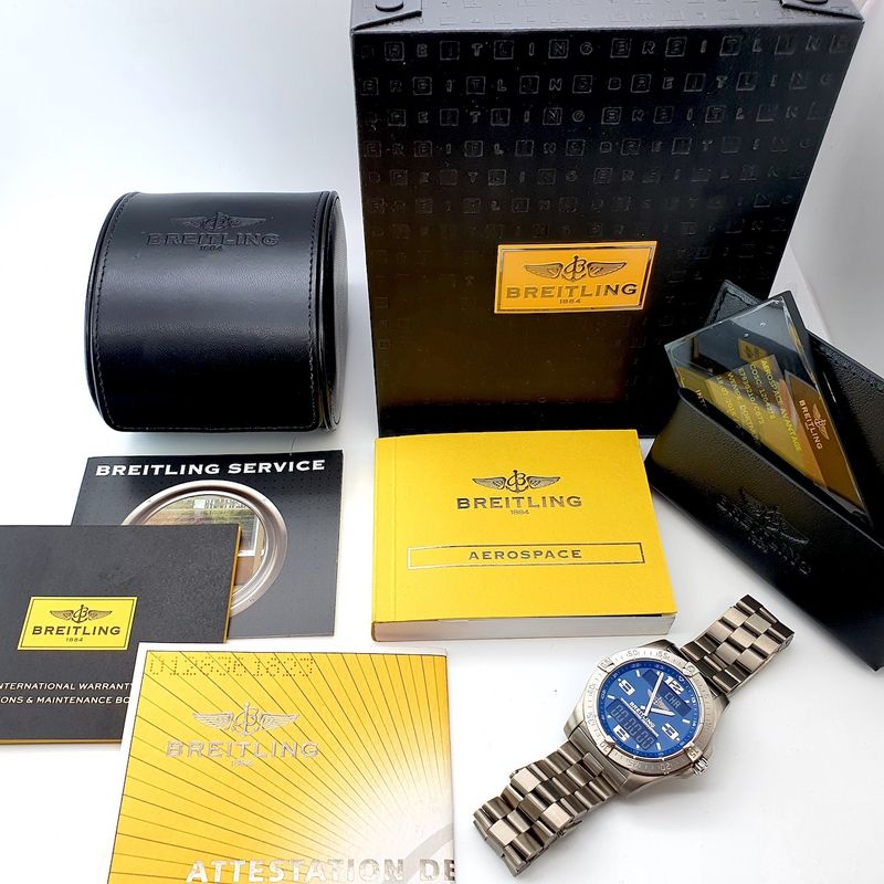 Image 13 of Breitling Aerospace Advantage; Men's Pilot Watch