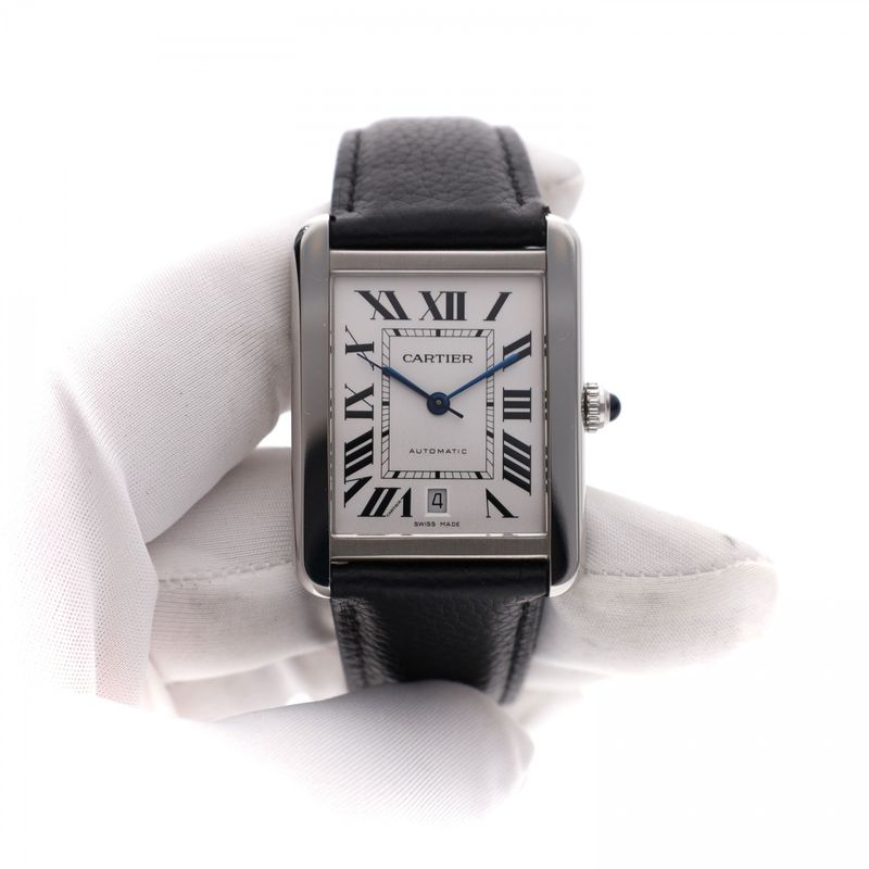 Image 8 of Cartier Tank Solo 'Large' W5200027; Automatic Men's Watch