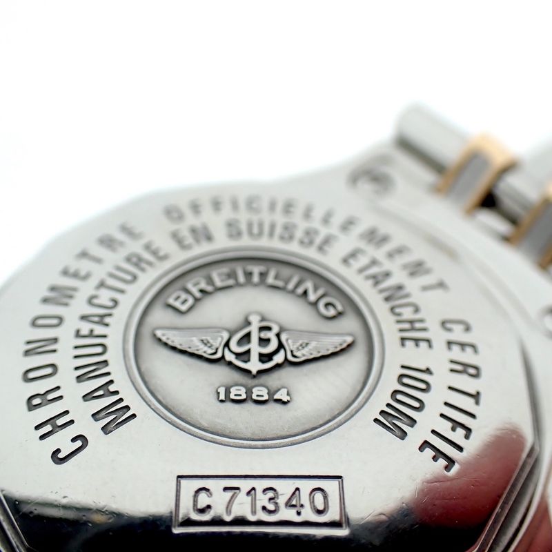 Image 9 of Breitling Galactic 'Mother of Pearl'; Women's watch with diamonds