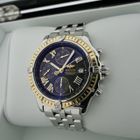 Image 22 of Breitling Crosswind Chronograph D13355; 18k gold/steel men's watch