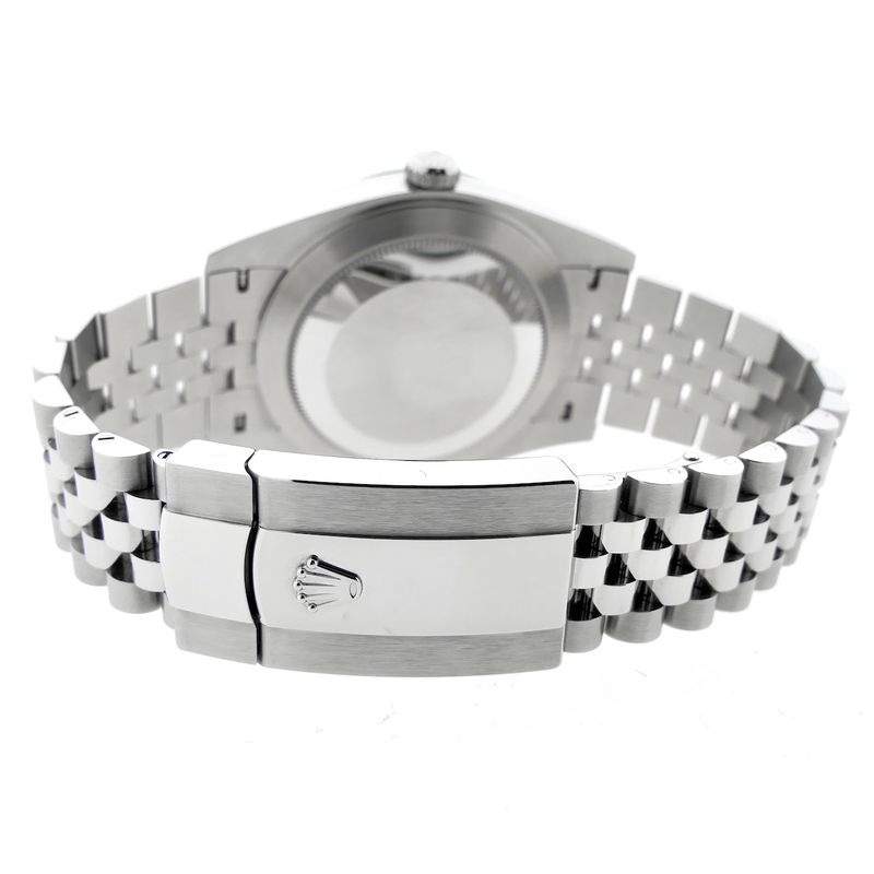 Image 15 of Rolex Datejust 41mm 'White Stick Dial' 126300; Automatic men's watch