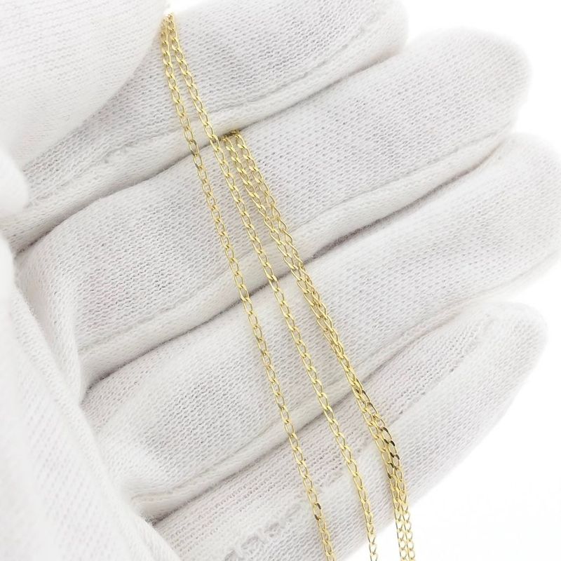 Image 4 of 9 carat wide gourmet link chain