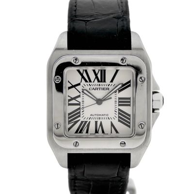 Image 1 of Cartier Santos 100 XL Automatic W20076X8/2656; Automatic men's watch
