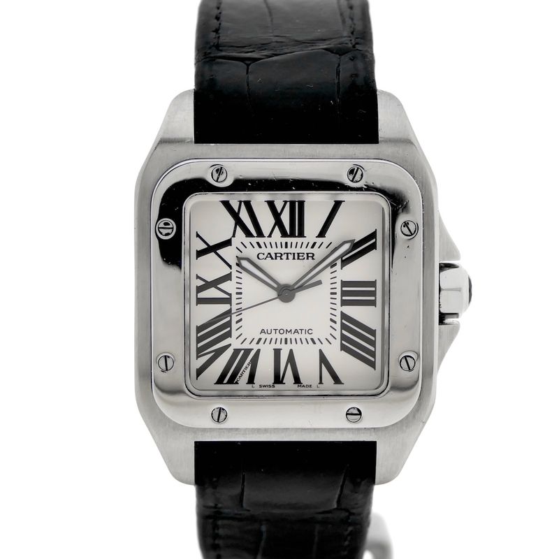 Image 1 of Cartier Santos 100 XL Automatic W20076X8/2656; Automatic men's watch