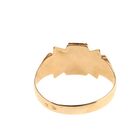 Image 7 of Vintage rose gold ring with spinel