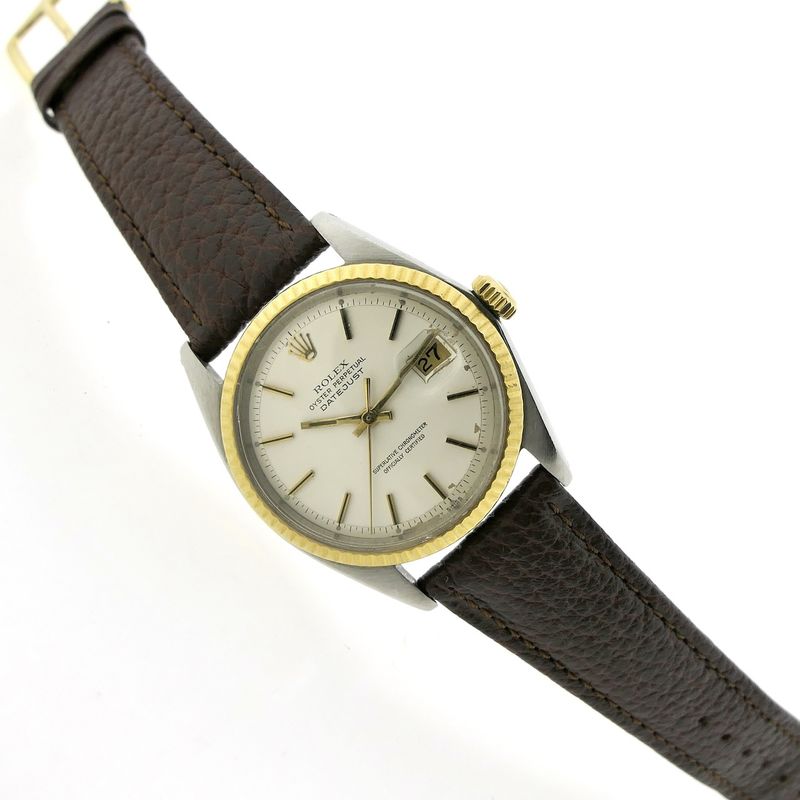 Image 12 of Rolex Datejust 1601; Vintage men's watch from 1967