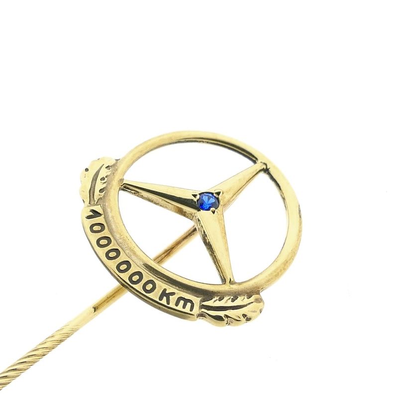 Image 6 of Vintage 8 Crt. lapel pin, tie pin | Mercedes Benz logo