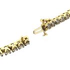 Image 4 of Gold bracelet with diamonds; 3.71 ct.