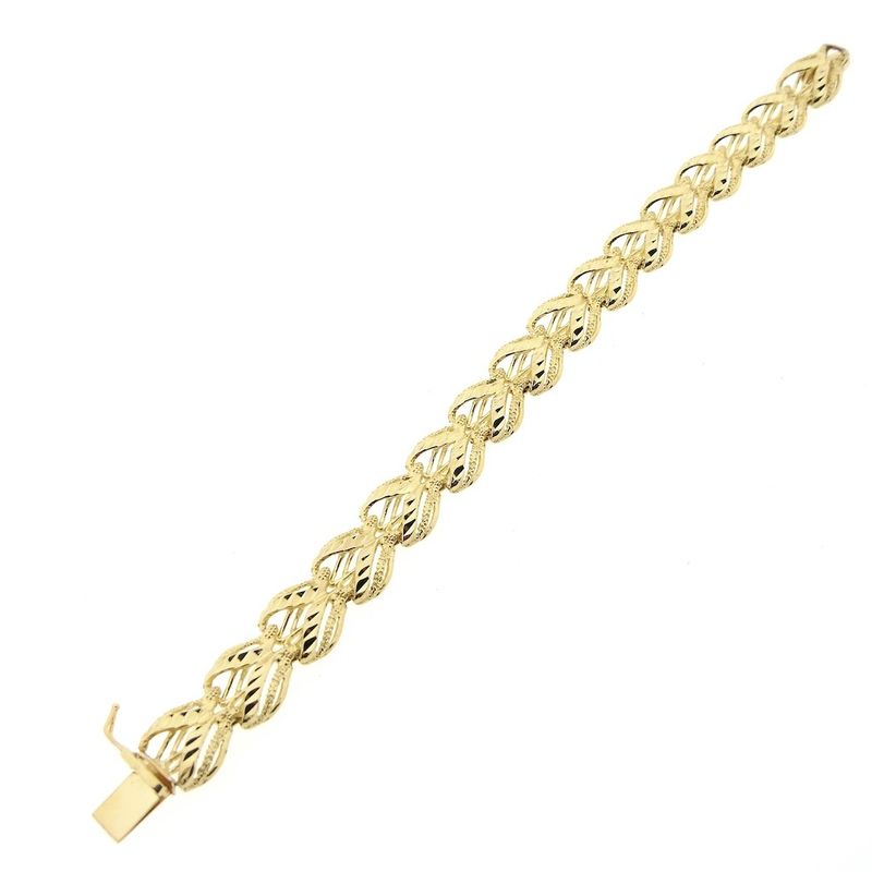 Image 7 of Gold fantasy link bracelet | 18.5 cm