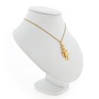 Image 7 of Gold pendant of a dancing jester