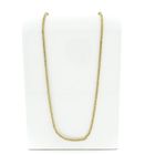 Image 1 of Gold square king link necklace
