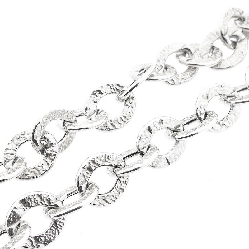 Image 9 of Silver fantasy link chain.