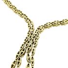 Image 9 of Gold necklace with diamonds; 8.13 ct.