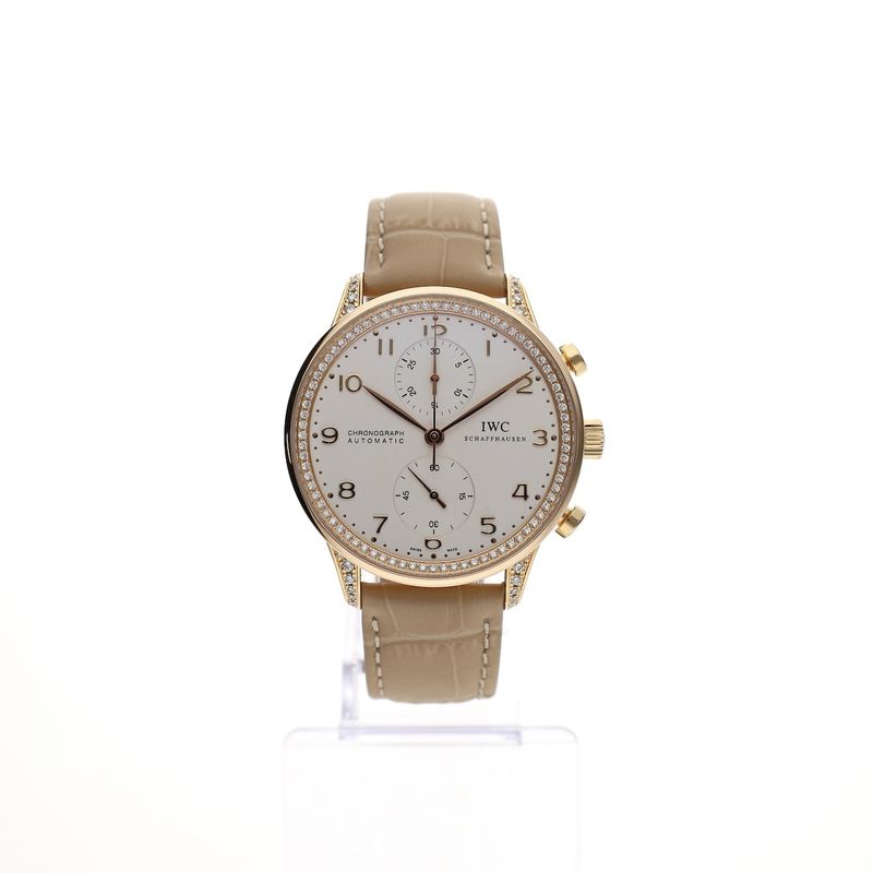 Image 25 of IWC Portuguese Chronograph IW371486; 18k rose gold men's watch