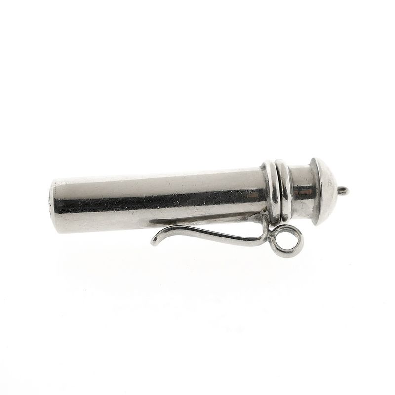 Image 6 of Vintage silver perfume tube