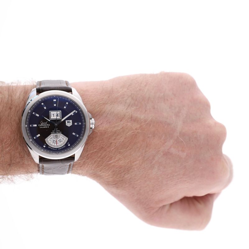 Image 15 of TAG Heuer Grand Carrera 'Grande Date' & GMT WAV5113.FC6231 Automatic Watch