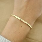 Image 4 of Gold Bismarck link bracelet | 18.5 cm