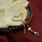 Image 2 of Bicolor gold Figarope bracelet; Cento group | 16.5 cm