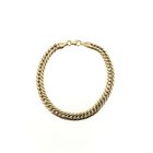 Image 3 of Gold flat gourmet link bracelet