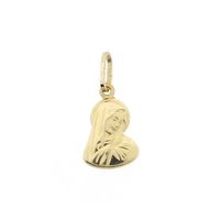 18 carat gold pendant of Mary