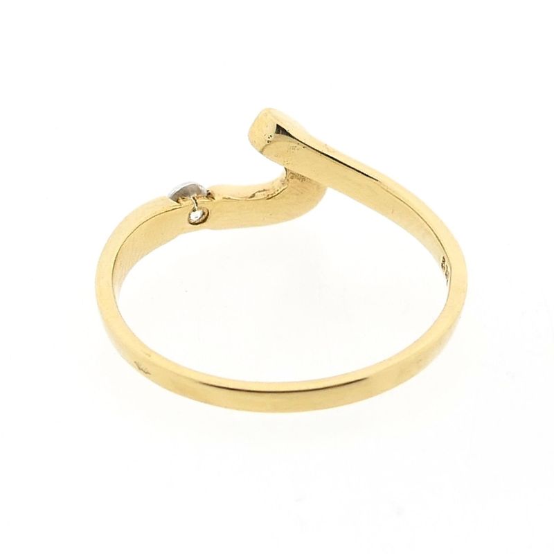 Image 7 of Gold Ring with Zirconia