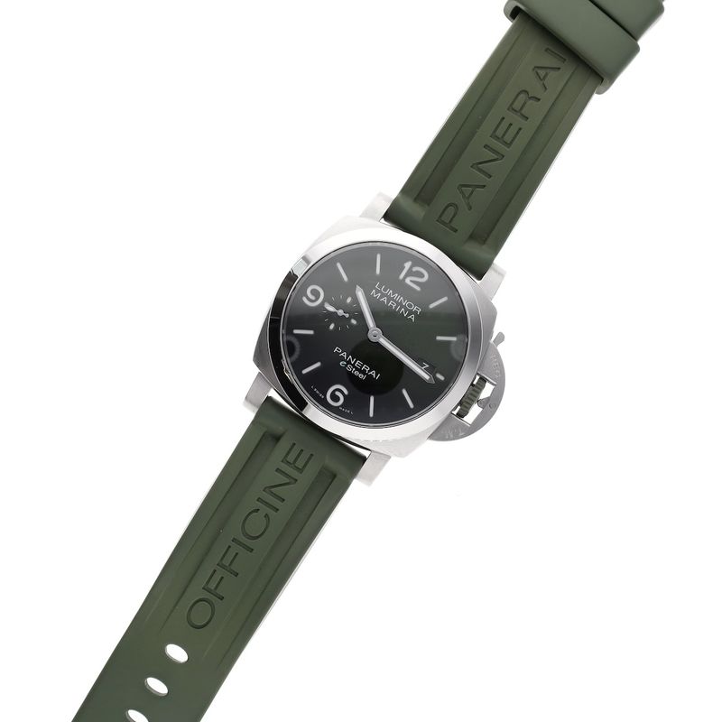 Image 20 of Panerai Luminor Marina Verde Smeraldo PAM01356; Automatic Men's Watch