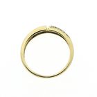 Image 5 of Gold ring with diamond; 0.20 ct.