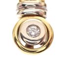 Image 3 of Two-tone gold pendant with 0.07 ct diamond.