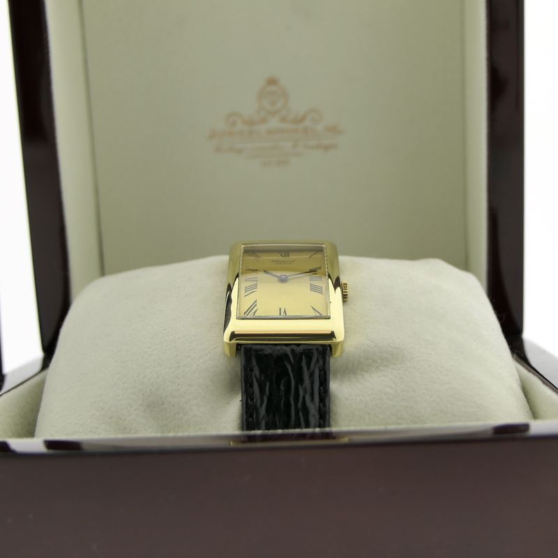 Image 14 of Chopard Classic Tank; Vintage 18k gold watch