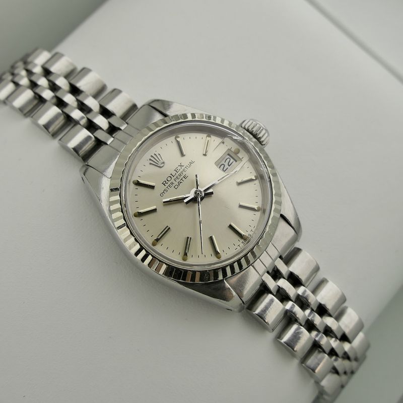 Image 12 of Rolex Date 26mm 6917; Vintage women's watch