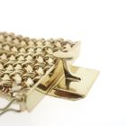 Image 5 of Vintage gold fantasy link bracelet.