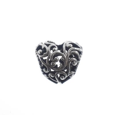 Image 1 of Pandora charm; Silver; Royal Heart