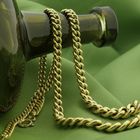 Image 2 of Gold gourmet link necklace