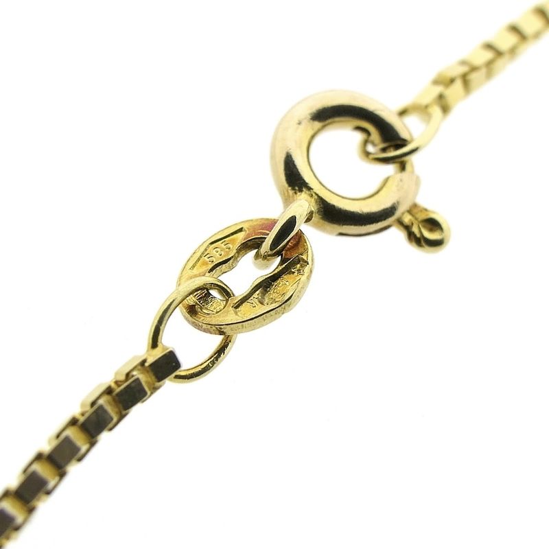 Image 5 of Gold Venetian link chain | 38.5 cm