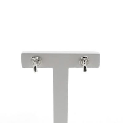 Image 1 of Silver crane stud earrings